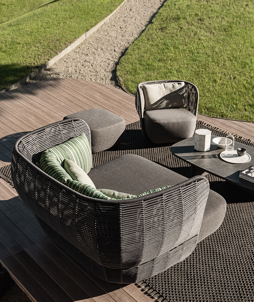 B&B Italia Outdoor Sessel Bay B&B Italia Outdoor Sessel Bay