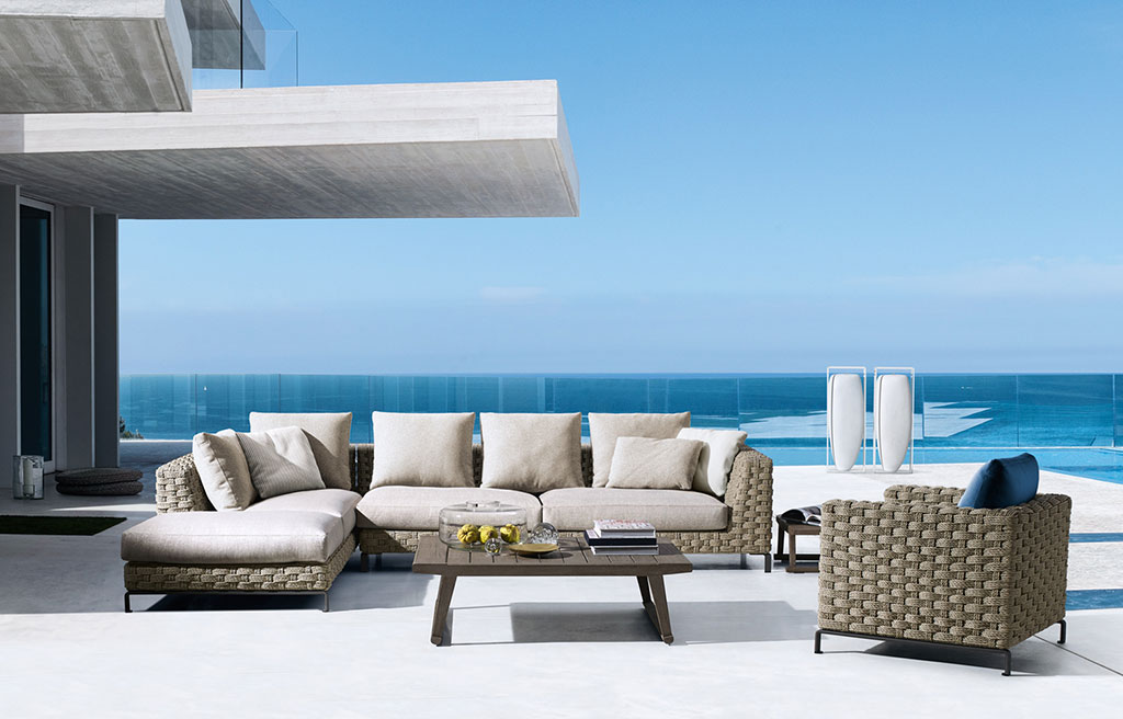 B&B Italia Outdoor Sessel Ray Natural B&B Italia Outdoor Sessel Ray Natural