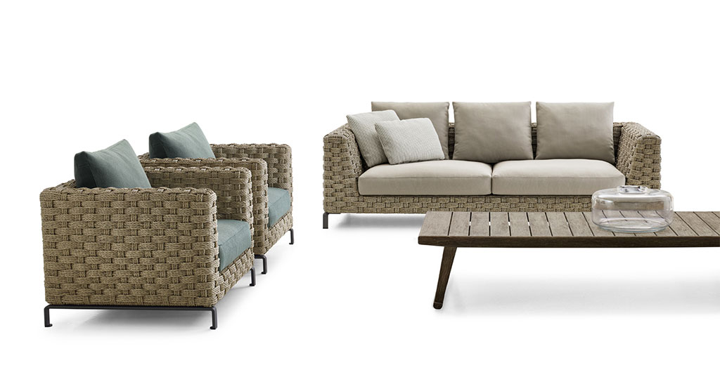 B&B Italia Outdoor Sessel Ray Natural B&B Italia Outdoor Sessel Ray Natural