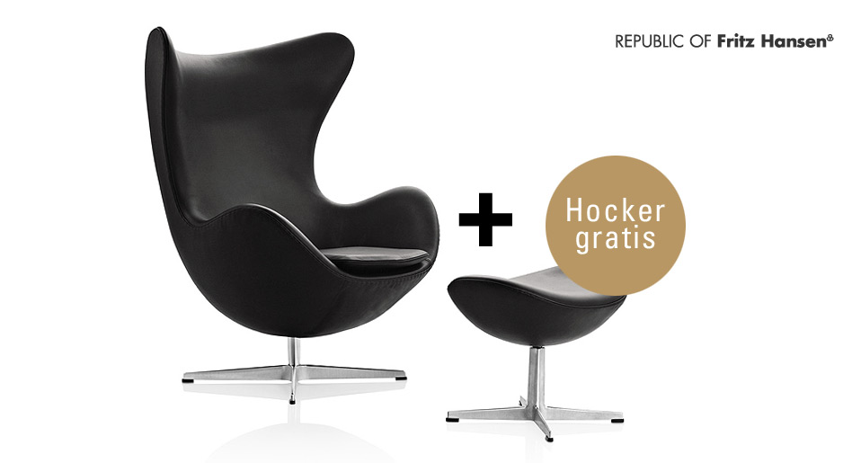 Egg Chair Das Ei von Arne Jacobsen Fritz Hansen Drifte Wohnform