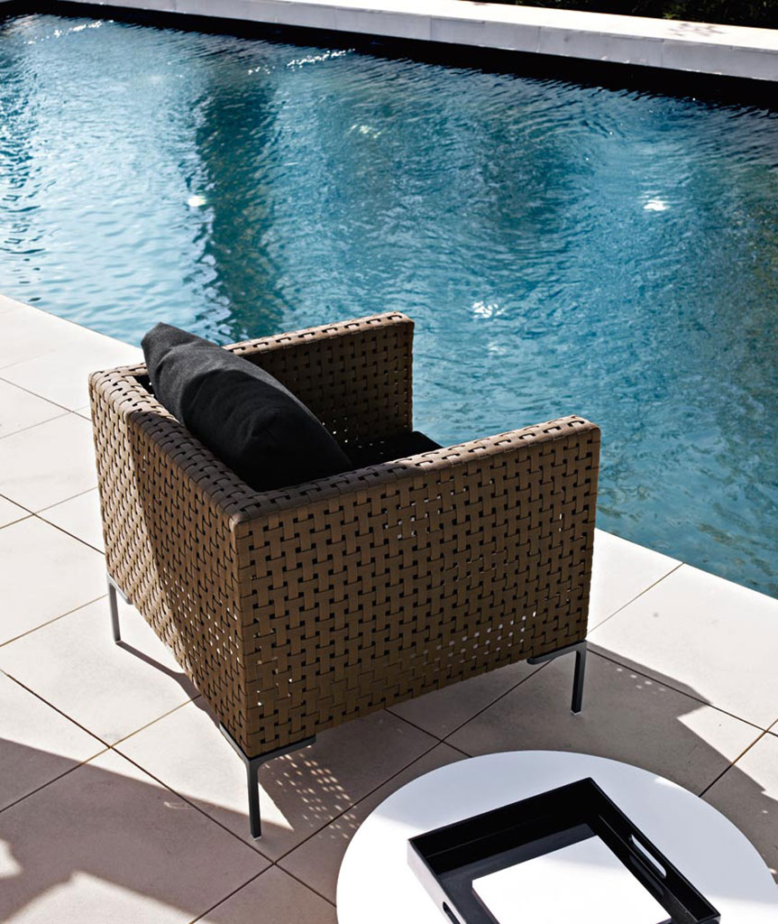 B&B Italia Outdoor Sessel Charles