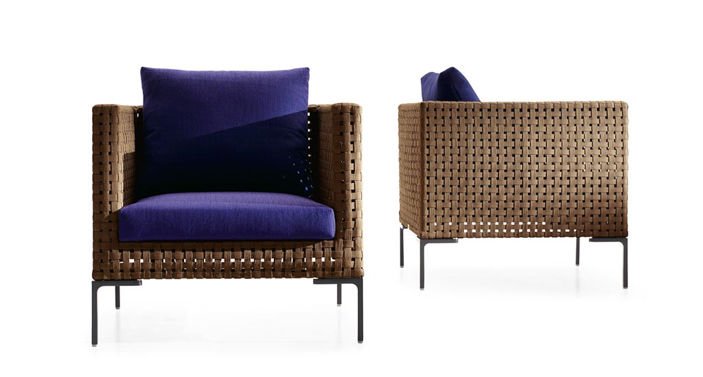 B&B Italia Outdoor Sessel Charles