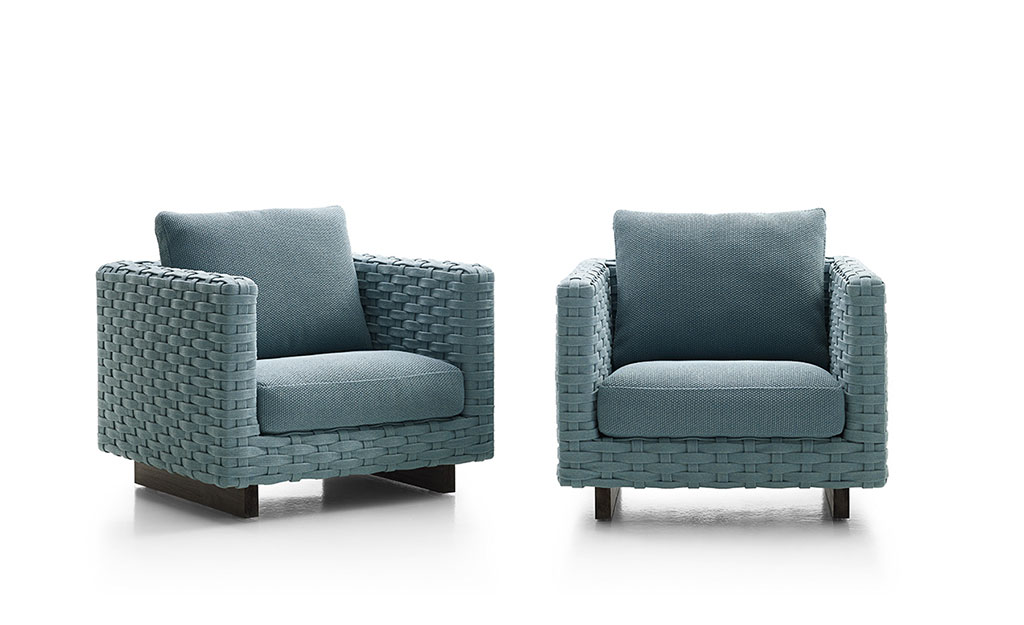 B&B Italia Outdoor Sessel Ray Fabric