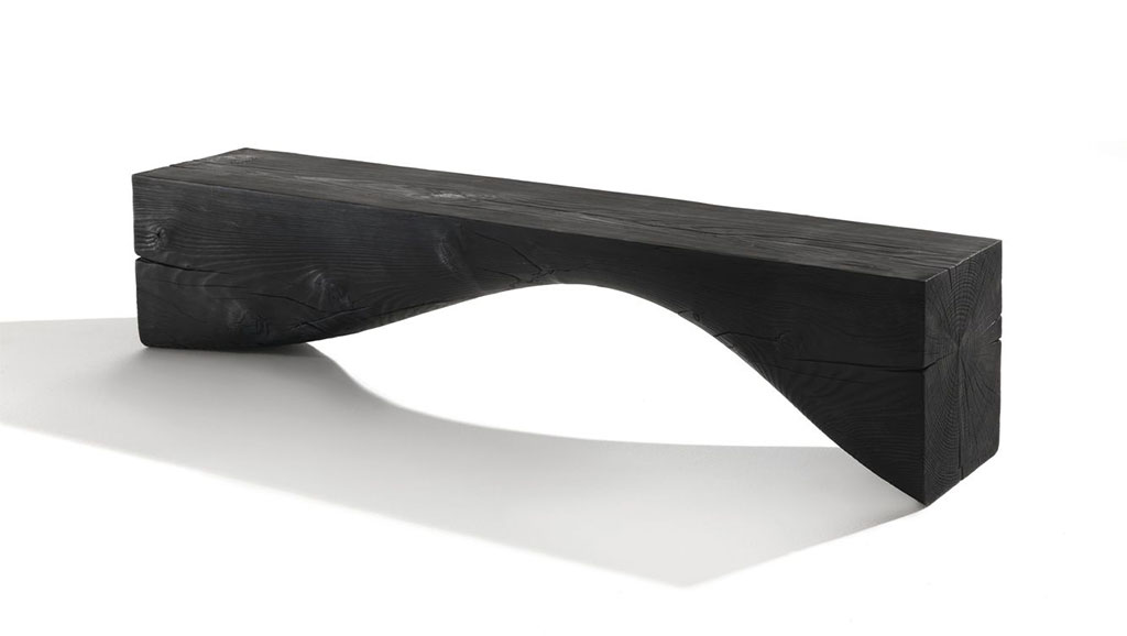 Riva 1920 Bank Curve Bench