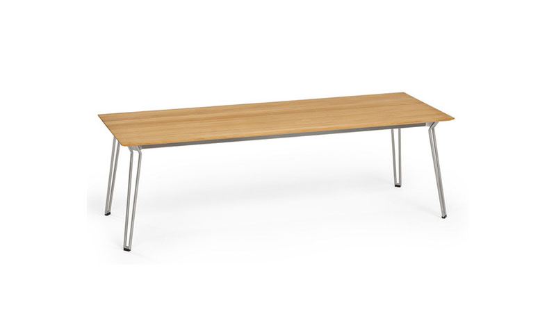 Weishaeupl Slope Kollektion Tisch eckig