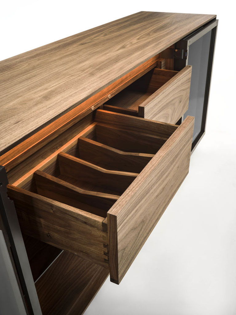 Riva 1920 Sideboard Pandora Glass Riva 1920 Sideboard Pandora Glass