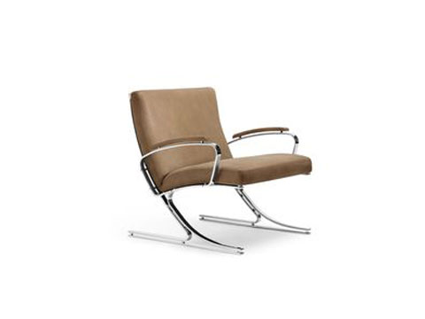 Inspiriert vom Funktionalismus und der Konsequenz skandinavischen Designs steht der Sessel Berlin Chair bis heute für eine zeitlos gültige Ästhetik.
 Walter Knoll Sessel Berlin Chair