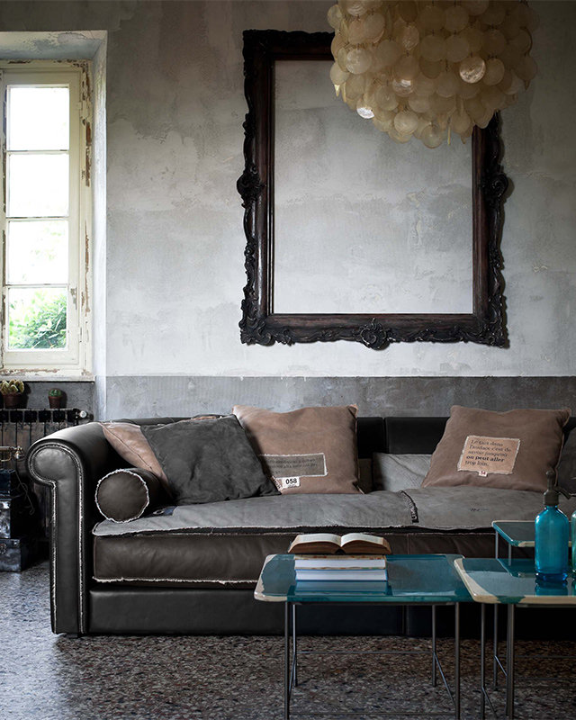 Baxter Italy Sofa Alfred - Sonderausführung Trench