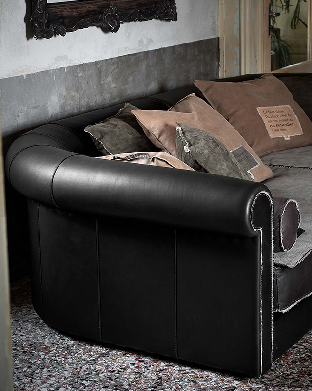 Baxter Italy Sofa Alfred - Sonderausführung Trench