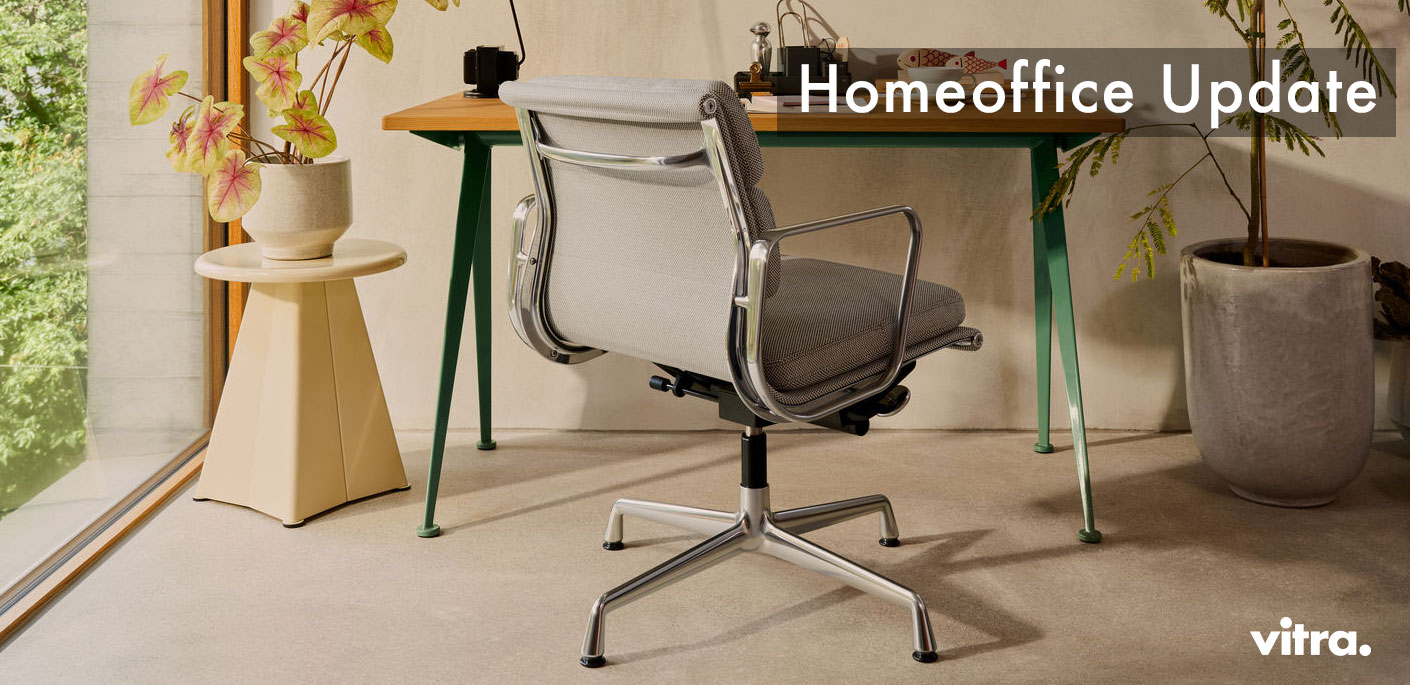 Aluminium & Soft Pad Group von Vitra - Homeoffice Update