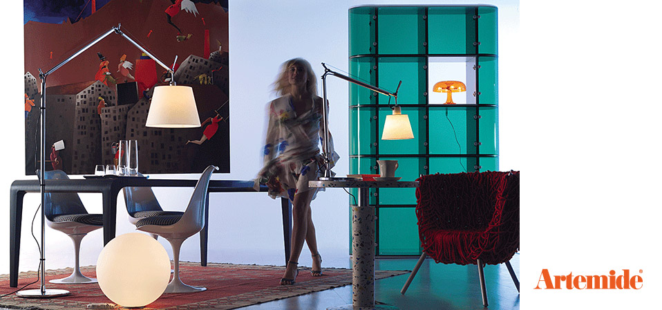 artemide Standleuchte Tolomeo Mega Terra