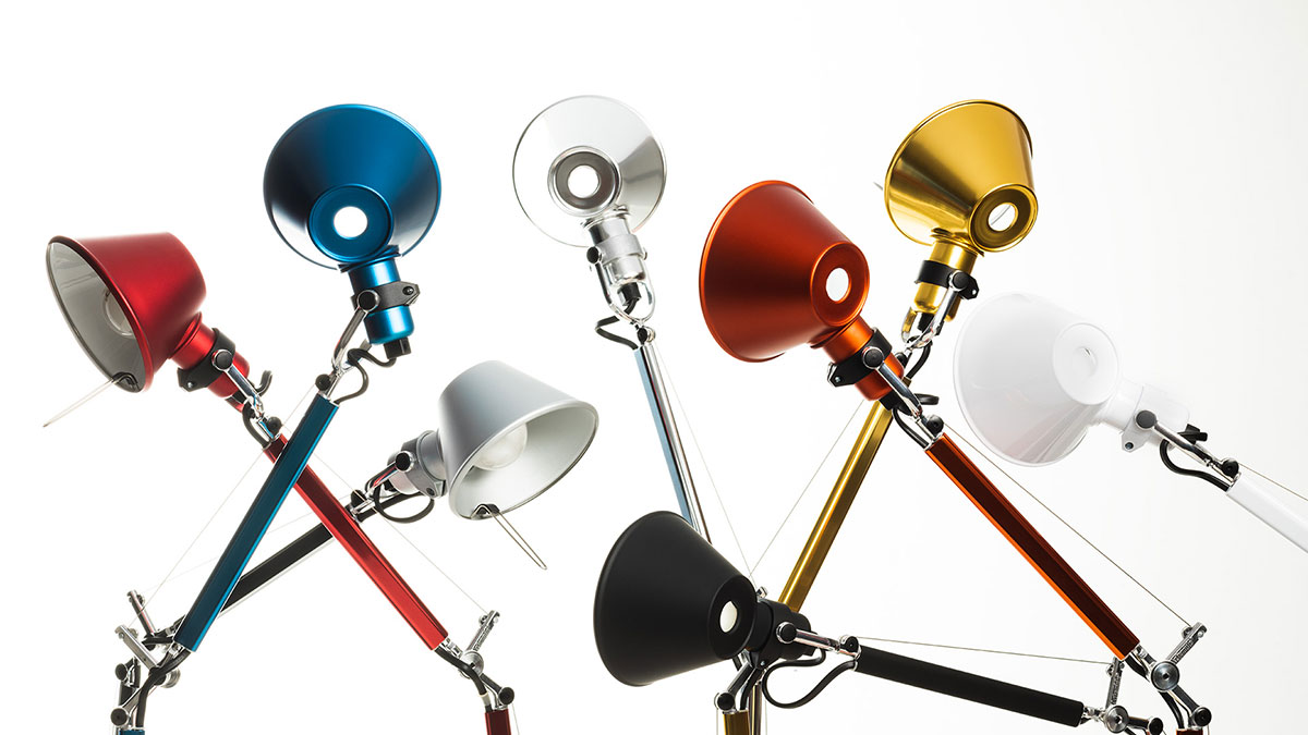 Artemide Tolomeo micro, farbig