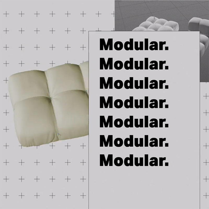 B&B Italia Sofa Camaleonda