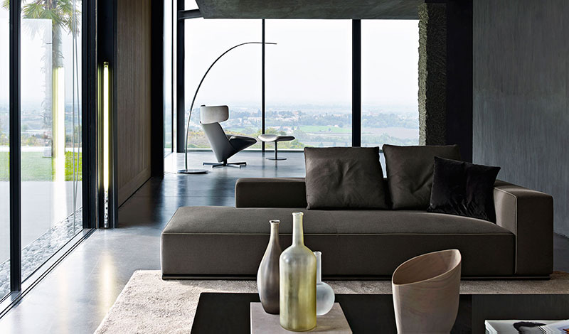 B&B Italia Sofa Andy 13 Design Paolo Piva
