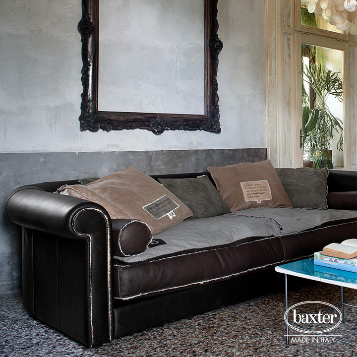 Baxter Italy Sofa Alfred - Sonderausführung Trench