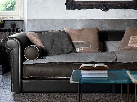 Baxter Sofa Alfred - Sonderausführung Trench