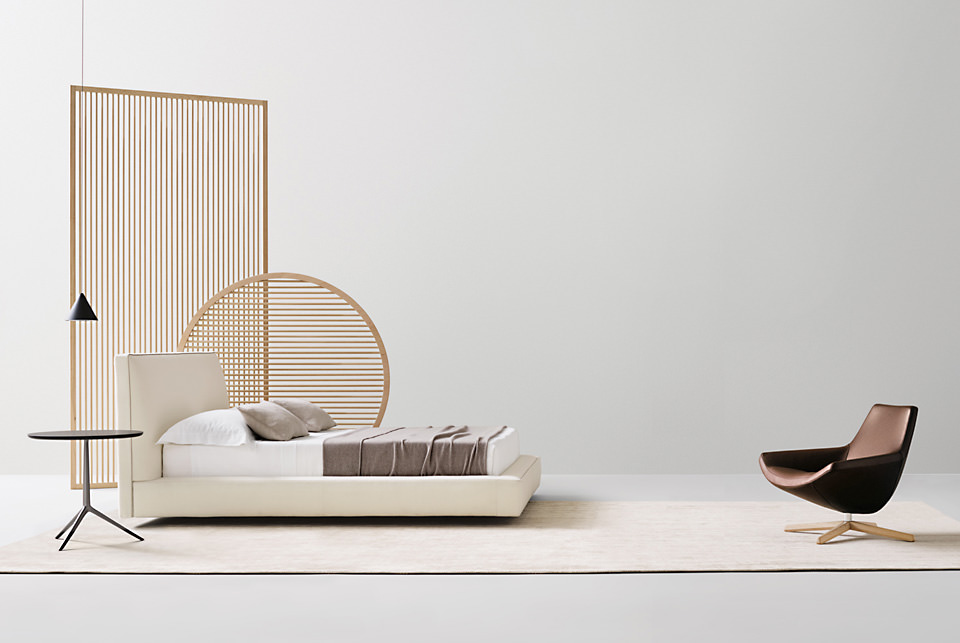 B&B Italia Bett Richard Drifte Wohnform