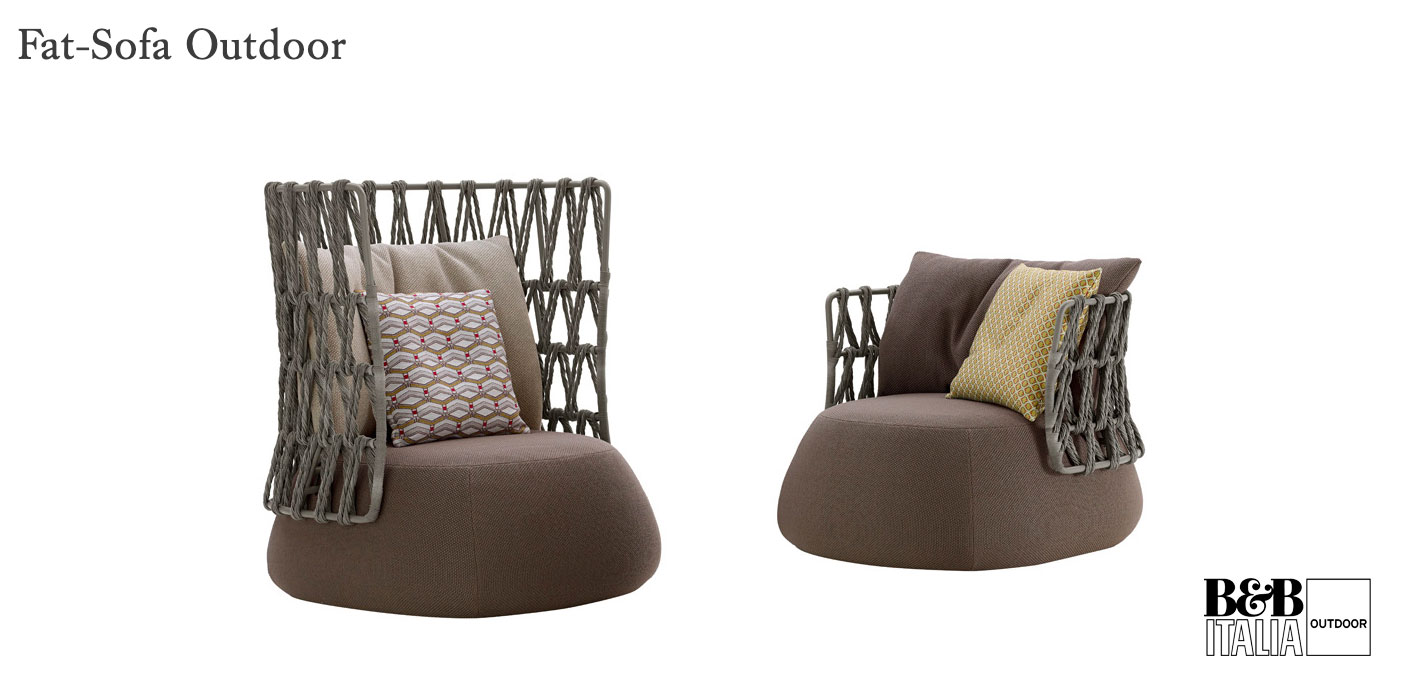 B&B Italia Outdoor Sessel Fat-Sofa
