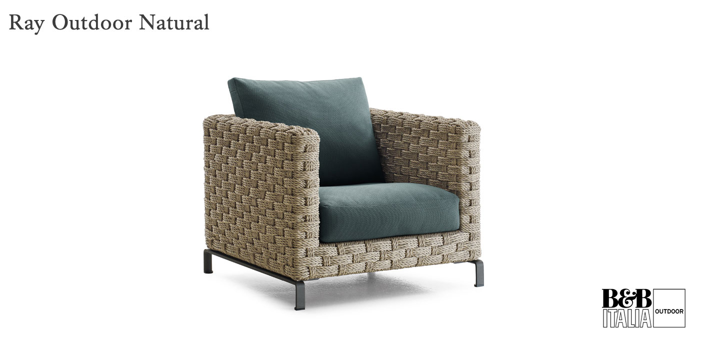 B&B Italia Outdoor Sessel Ray Natural B&B Italia Outdoor Sessel Ray Natural