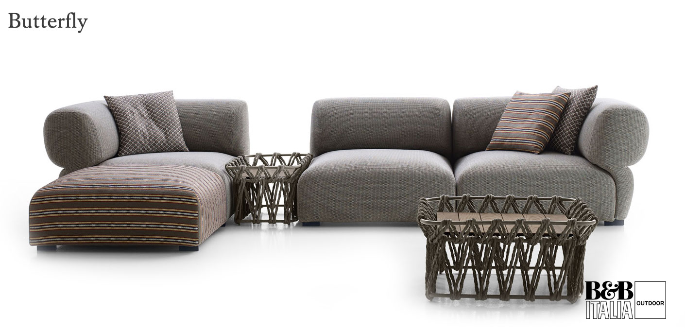 B&B Italia Outdoor Sofa Butterfly
