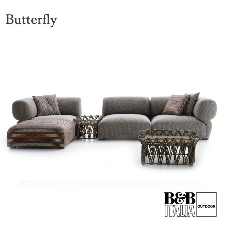 B&B Italia Outdoor Sofa Butterfly