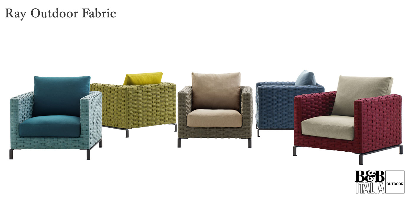 B&B Italia Outdoor Sessel Ray Fabric