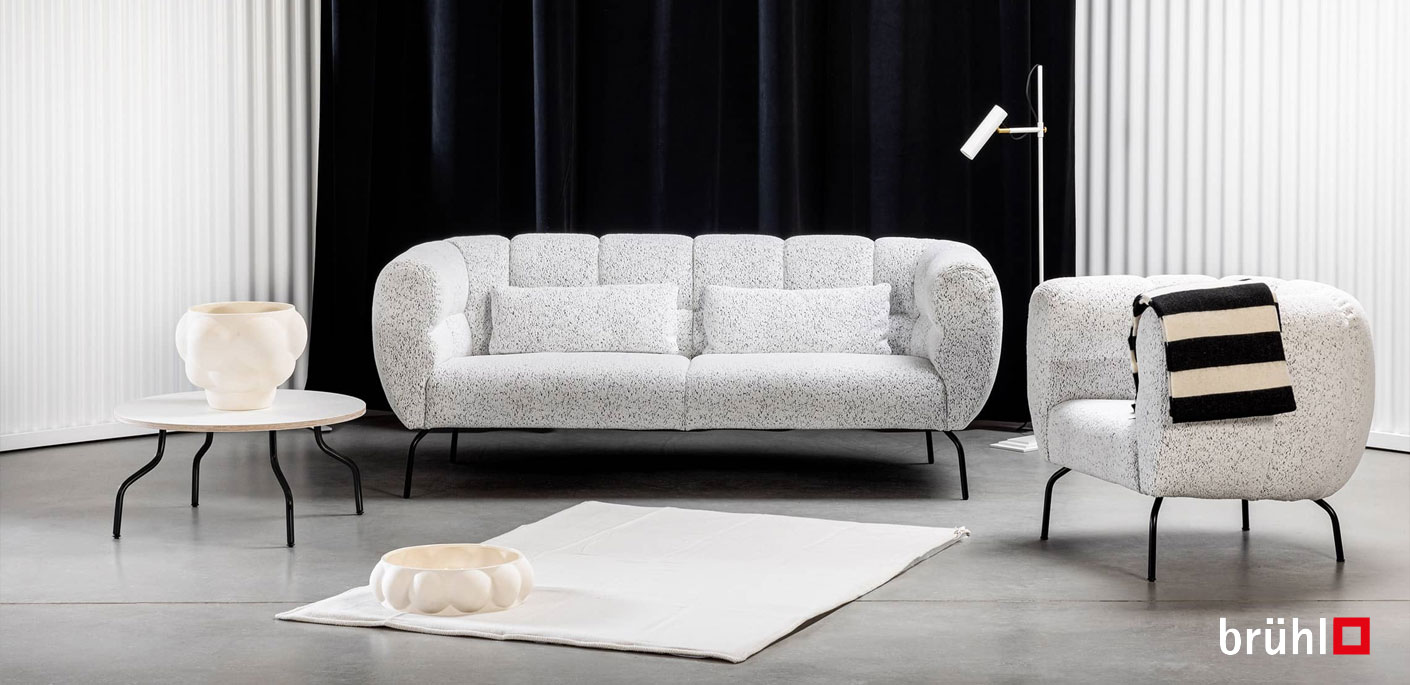 BEST OF DESIGN AWARD 2022 für brühl Sofa und Sessel Magnolia