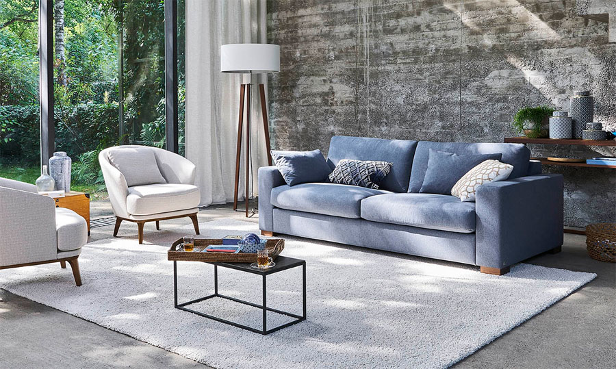 Die angenehm komfortable Polsterung des Inspiration Sofa lädt zum gemütlichen Entspannen ein.