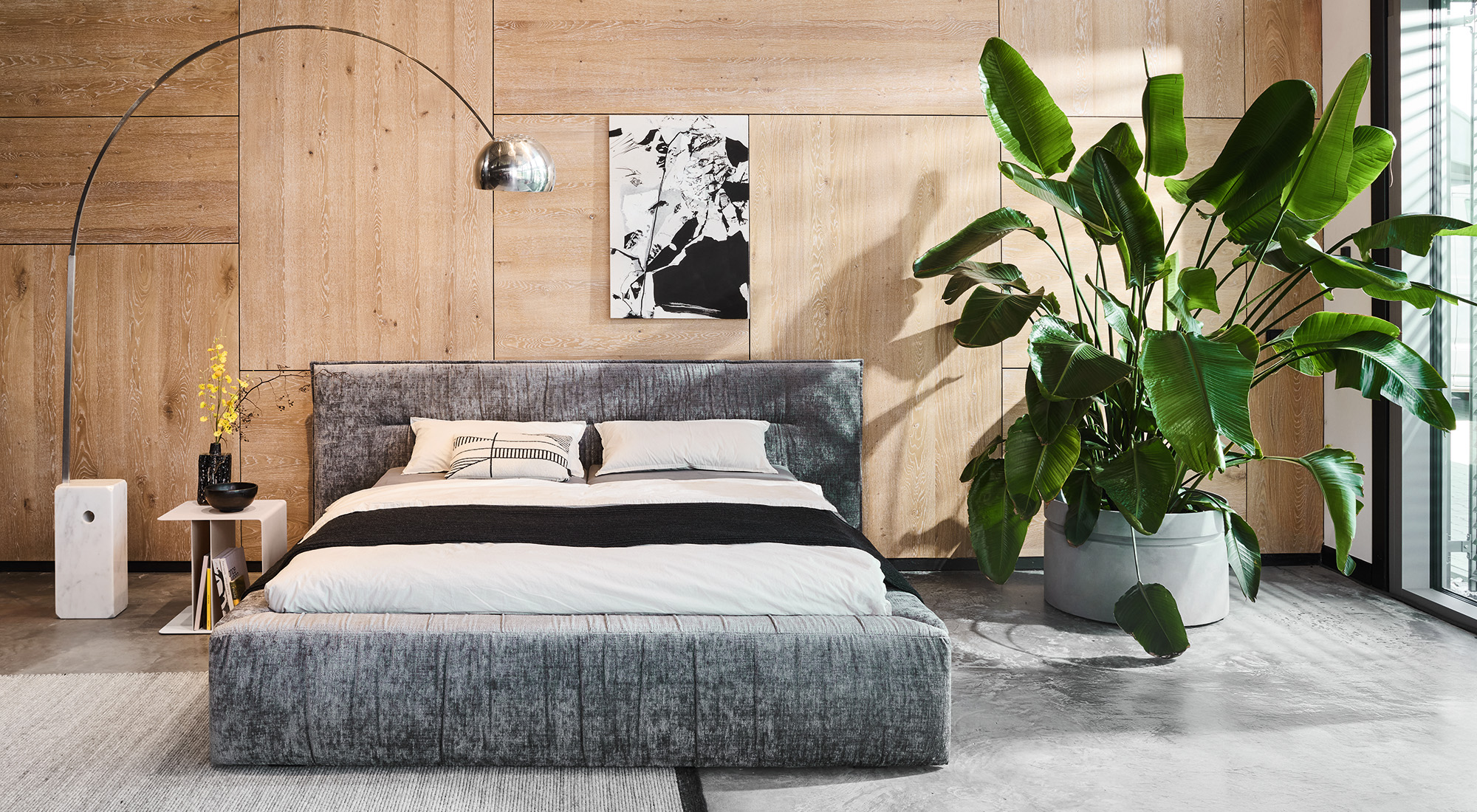 Neu: Polsterbett Flap von Möller Design