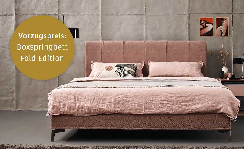 Boxspringbett Fold Edition von Möller Design