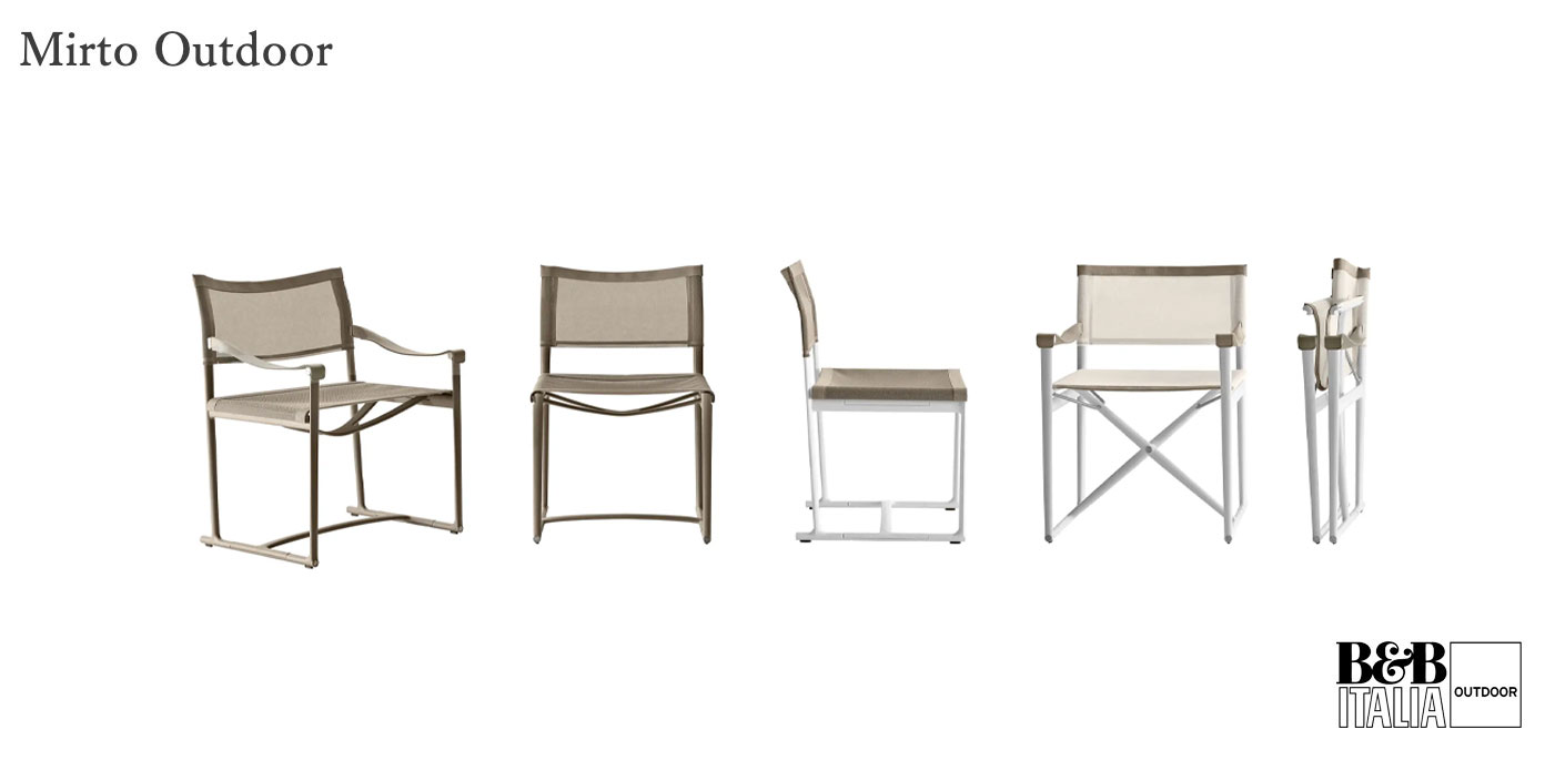 B&B Italia Outdoor Stuhl Mirto