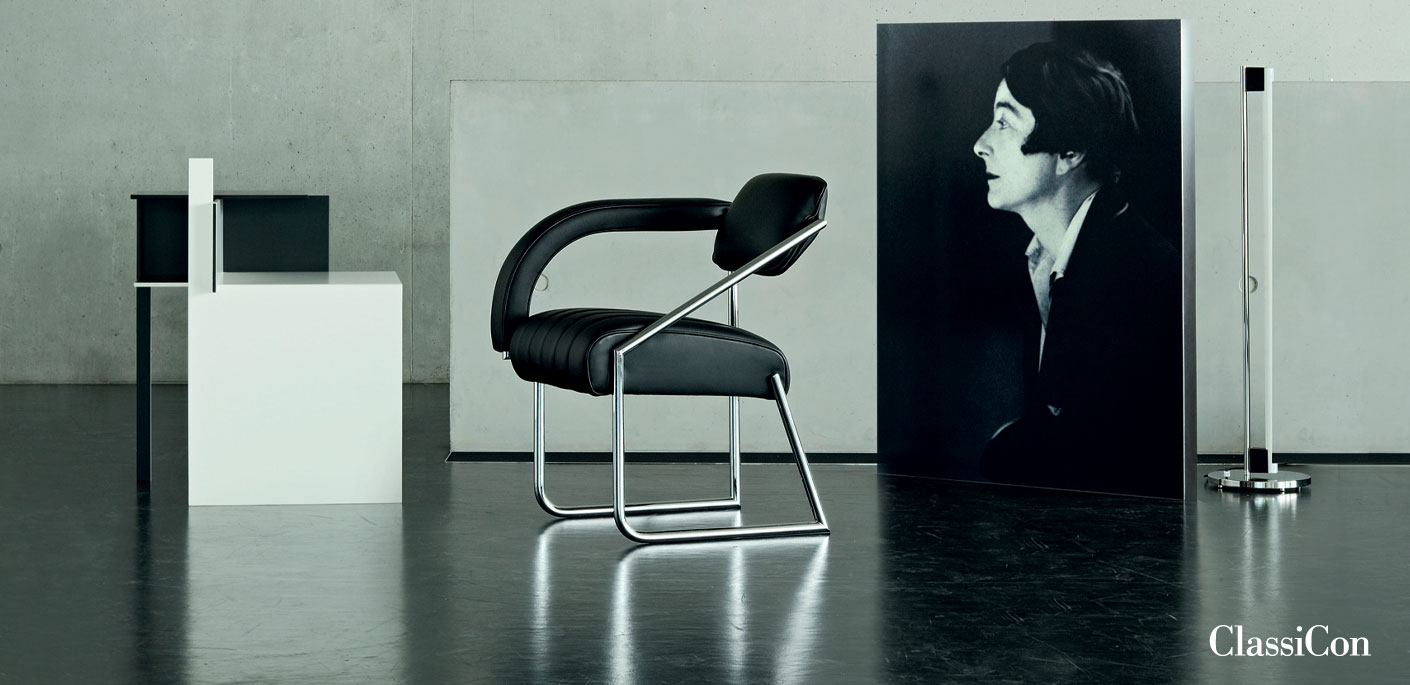 ClassiCon Beistelltisch De Stijl Eileen Gray, 1922. Credit: Manufacturer: ClassiCon, Photo: Mark Seelen