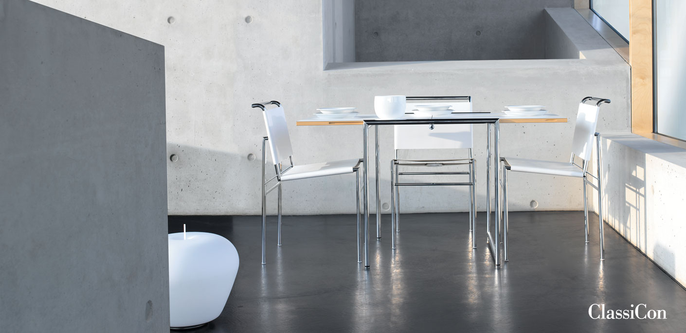 ClassiCon Tisch Jean. Credit: Manufacturer: ClassiCon, Photo: Thomas Popinger ClassiCon Tisch Jean. Credit: Manufacturer: ClassiCon, Photo: Thomas Popinger