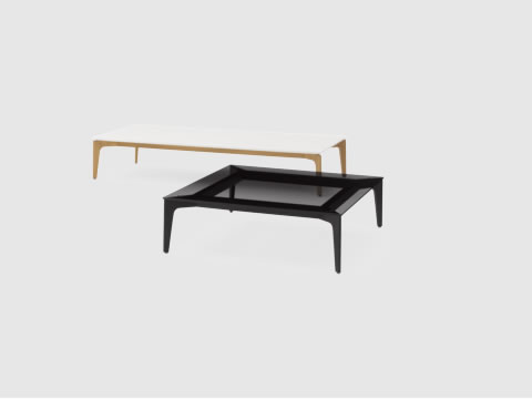 Wie die ganze Familie, greifen auch die Elm Couchtische das typische COR Design souverän auf: Jedes Detail ist auf Anhieb sichtbar und überrascht mit vielen Feinheiten.
 COR ELM Couchtisch Beistelltisch