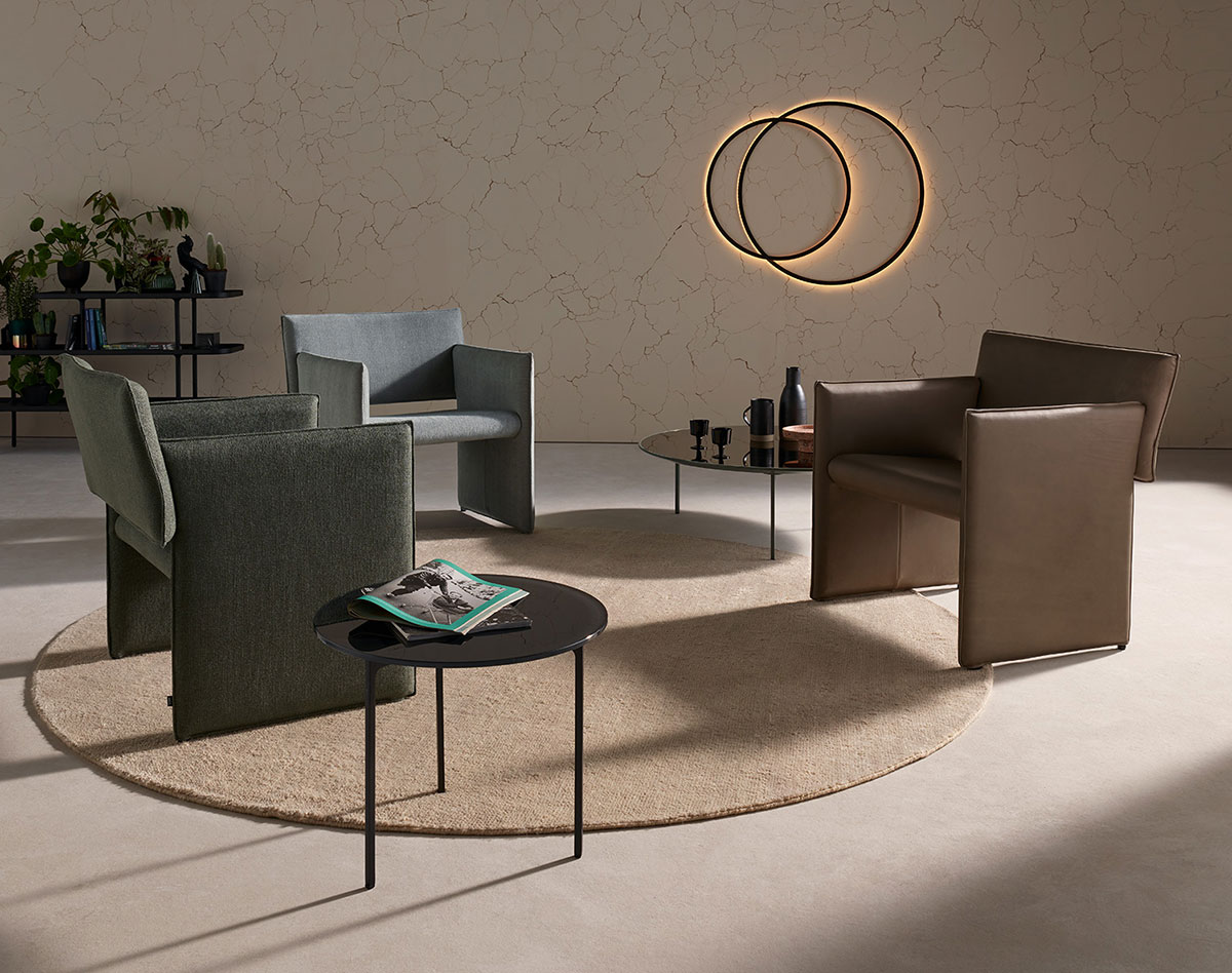 COR Sessel und Stuhl Noto