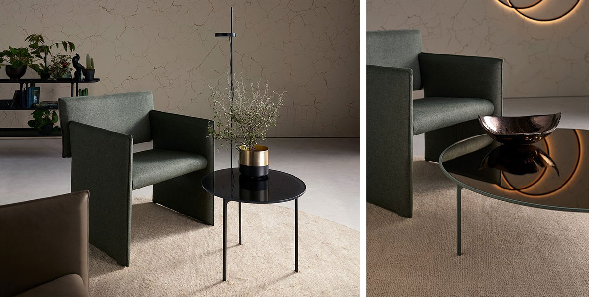 COR Sessel und Stuhl Noto