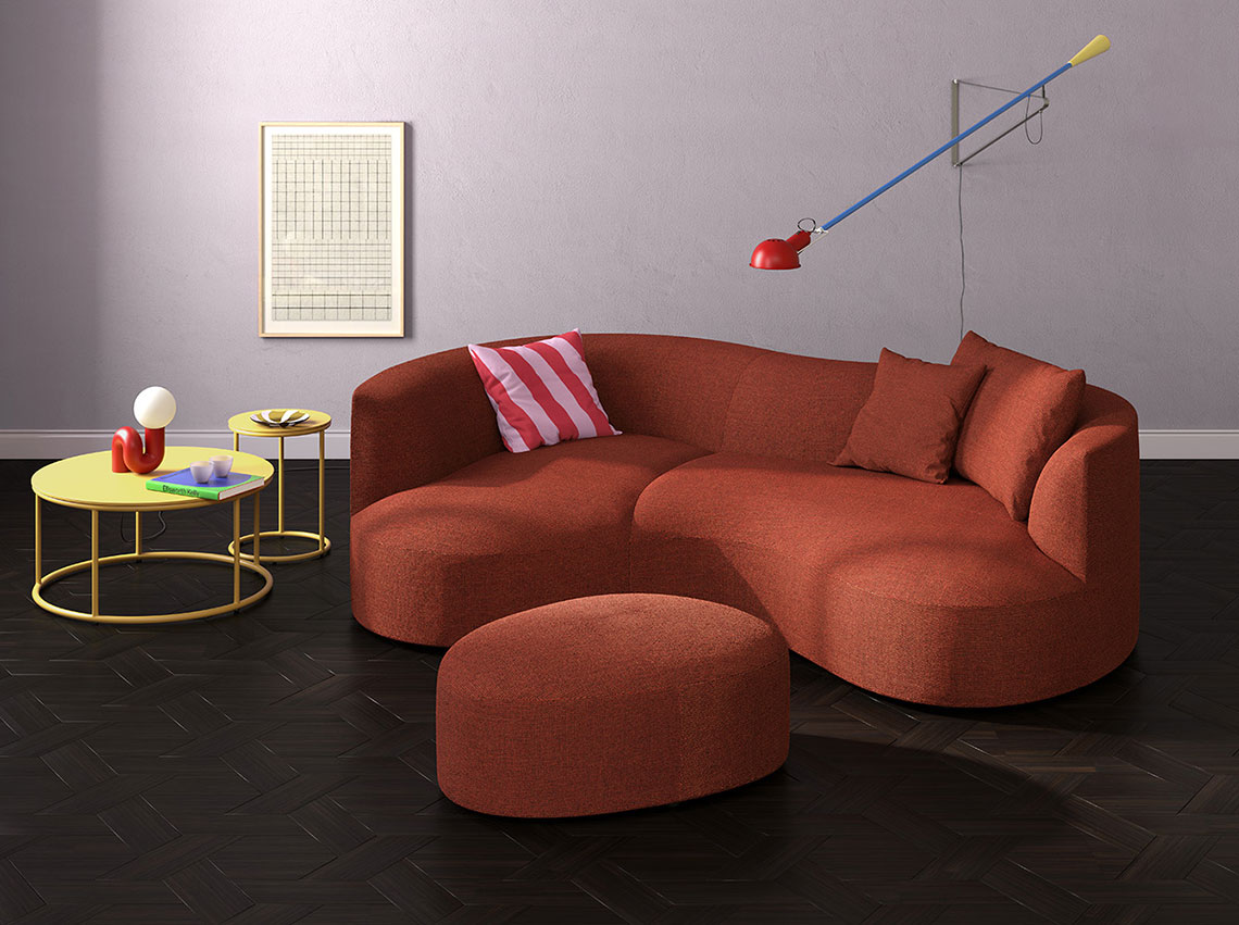 COR Siwa Sofa bei Drifte Wohnform in Moers, nahe Krefeld und Düsseldorf