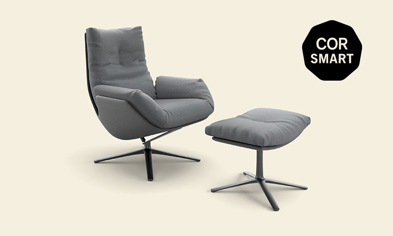 Cor Smart Schnell-Lieferservice Cordia Lounge Sessel Cor Smart Schnell-Lieferservice Cordia Lounge Sessel