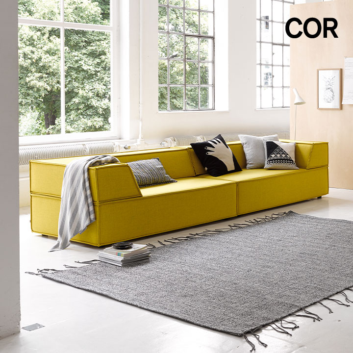 COR Trio Sofa – Lässige Polster für jedes Wohnkonzept