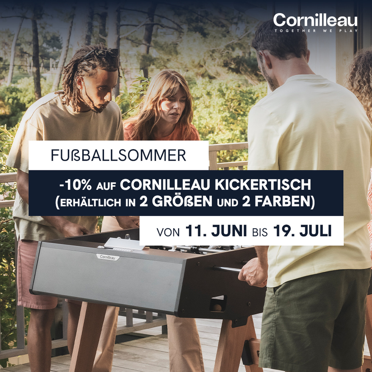Cornilleau Kickertische In- & Outdoor Origin
