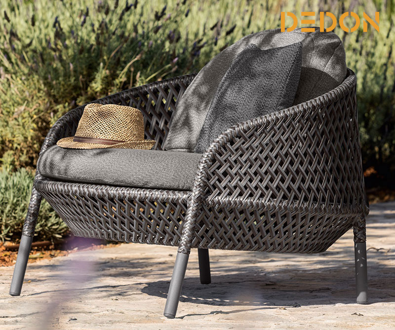 Dedon Ahnda Outdoor-Sessel und Hochlehner