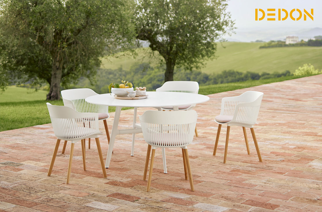 DEDON AIIR neu bei Drifte Wohnform DEDON AIIR ist ein leichter, wunderbarer Sommerstuhl. Für Garten, Terrasse oder Balkon.