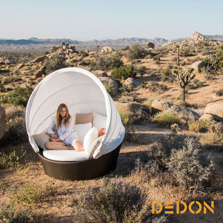 DEDON ORBIT Outdoor-Sofainsel
