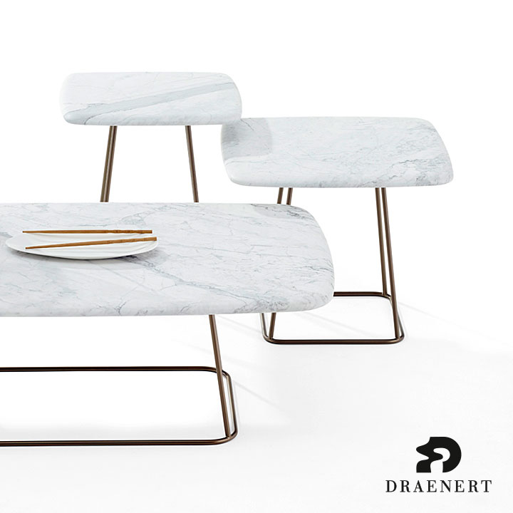Draenert Couch- & Beistelltisch Manolo