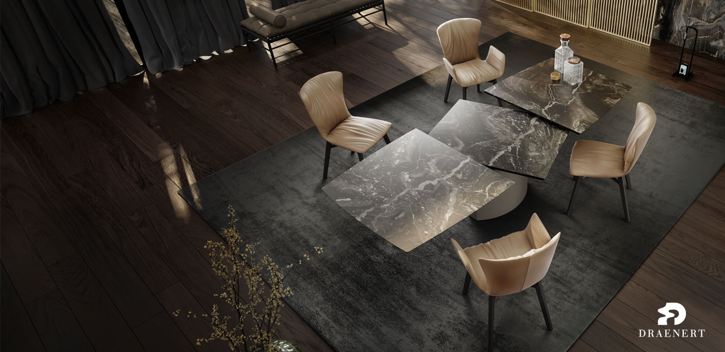 Draenert Tisch Adler orobico black