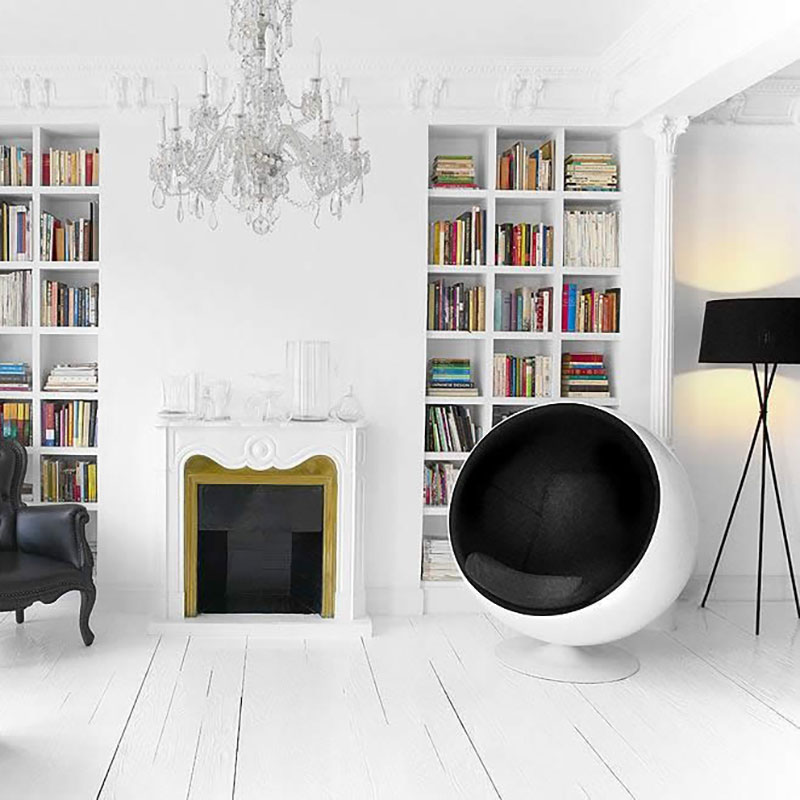 Eero Aarnio Originals Leder Ball Chair