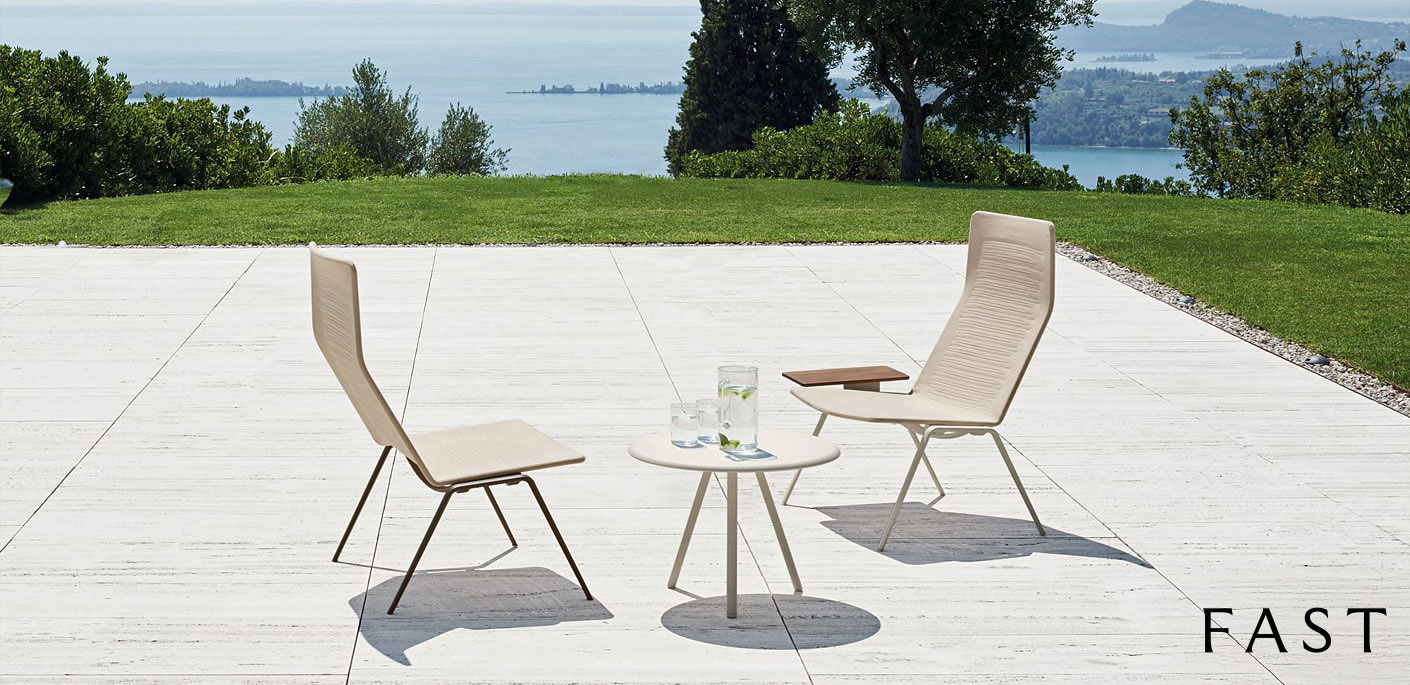 fast Outdoor Möbel Kollektion Zebra Knit