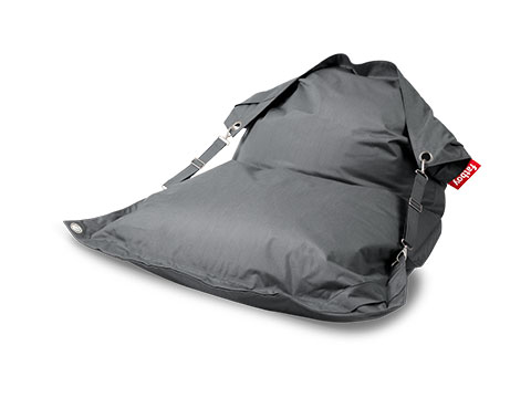 fatboy Outdoor Sitzsack Buggle-Up Grau