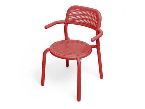 Fatboy Toní Armchair Chair with armrest Industrial Red