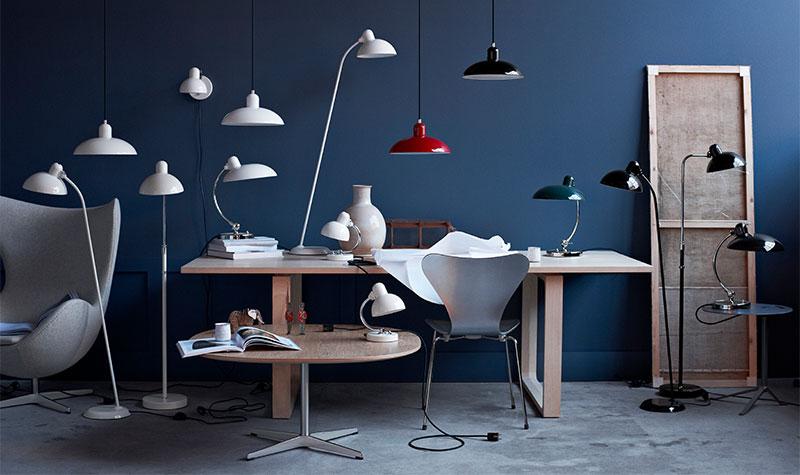 Fritz Hansen Lampe Kaiser Idell